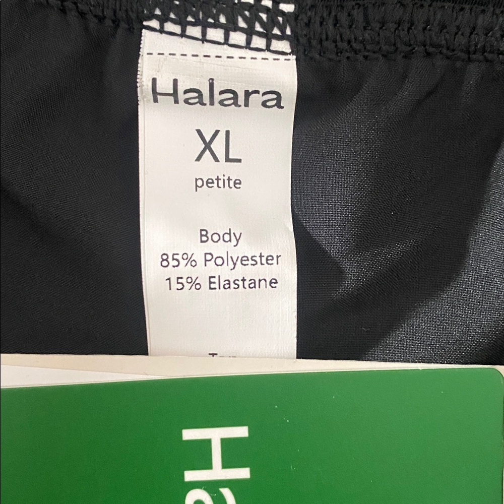 XLARGE. (PETITE). HALARA BREEZEFUL PALAZZO FLOWY RUFFLE WIDE LEG DANCE PANTS - Picture 10 of 10